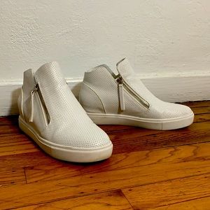 Steve Madden Click Hidden Wedge High Top Sneaker